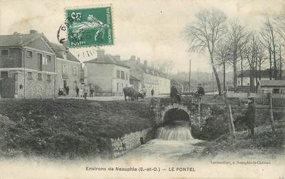 / CPA FRANCE 78 "Le Pontel"