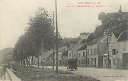 / CPA FRANCE 78 "Rolleboise, vue sur la route de Paris et l'ensemble du pays"