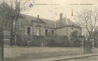 CPA FRANCE 28 "La Loupe, Ecole supérieure"