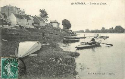 / CPA FRANCE 78 "Rangiport, bords de Seine"