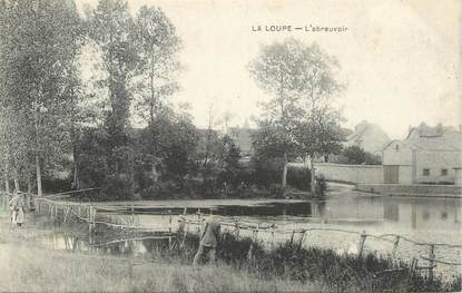 CPA FRANCE 28 "La Loupe, l'abreuvoir" 