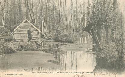 CPA FRANCE 28 "Environs de Dreux, vallée de l'Eure, Fontaines de Mézières"