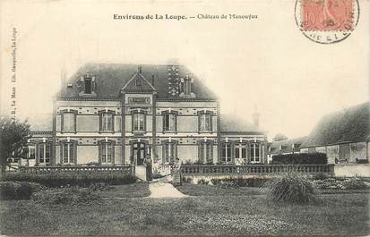 CPA FRANCE 28 "Env. de la Loupe, Chateau de Manouyau"