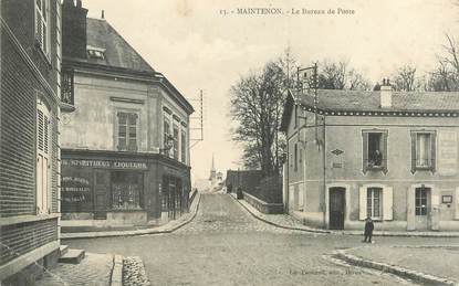 CPA FRANCE 28 "Maintenon, le bureau de poste"