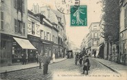 78 Yveline / CPA FRANCE 78 "Chatou Criossy, la rue de l'église"