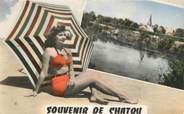 78 Yveline / CPSM FRANCE 78 "Souvenir de Chatou"