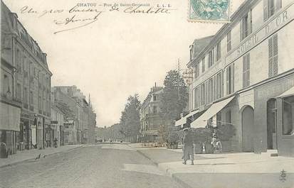 / CPA FRANCE 78 "Chatou, rue de Saint  Germain"