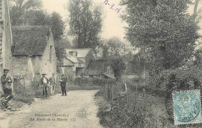 / CPA FRANCE 78 "Elancourt, la route de la Muette "