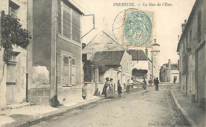 / CPA FRANCE 78 "Freneuse, la rue de l'eau"