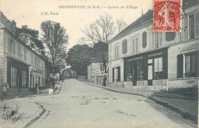/ CPA FRANCE 78 "Gros Rouvres, centre du village"
