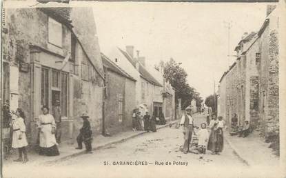 / CPA FRANCE 78 "Garancières, rue de Poissy"