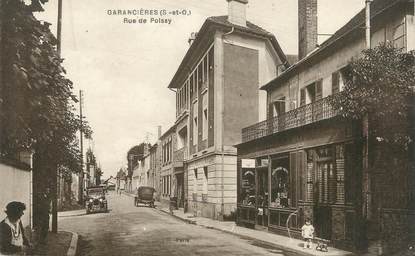 / CPA FRANCE 78 "Garancières, rue de  Poissy"