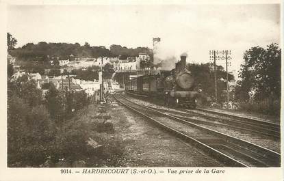 / CPA FRANCE 78 "Hardricourt, vue prise de la gare"