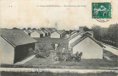 CPA FRANCE 18 "Camp d'Avord"