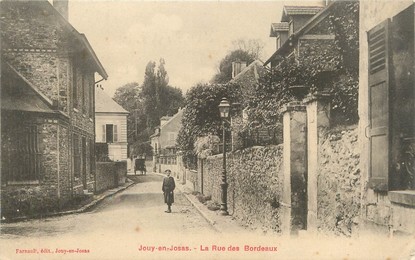 / CPA FRANCE 78 "Jouy en Josas, la rue des Bordeaux"