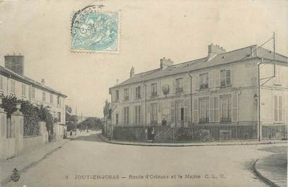 / CPA FRANCE 78 "Jouy en Josas, route d'Orléans et la Mairie"