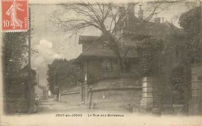 / CPA FRANCE 78 "Jouy en Josas, la rue des Bordeaux "