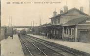 78 Yveline / CPA FRANCE 78 "Houilles, intérieur de la gare et passerelle"