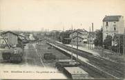 78 Yveline / CPA FRANCE 78 "Houilles, vue générale de la gare"