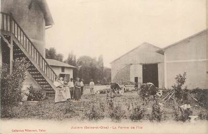 / CPA FRANCE 78 "Juziers, la ferme de l'Ile"