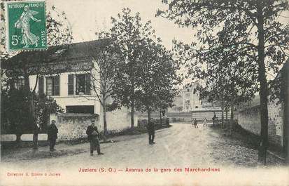 / CPA FRANCE 78 "Juziers, av de la gare des Marchandises"