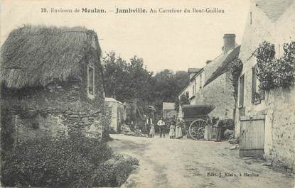 / CPA FRANCE 78 "Jambville, au carrefour du Bout Guillou"