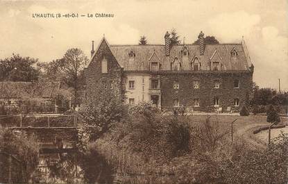 / CPA FRANCE 78 "L'Hautil, le château"