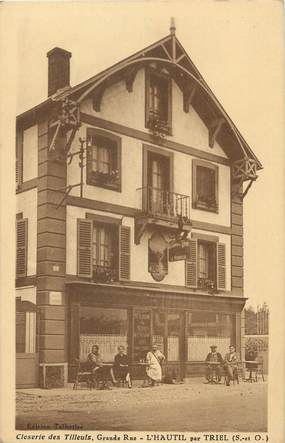 / CPA FRANCE 78 "L'Hautil, closerie des tilleuls"