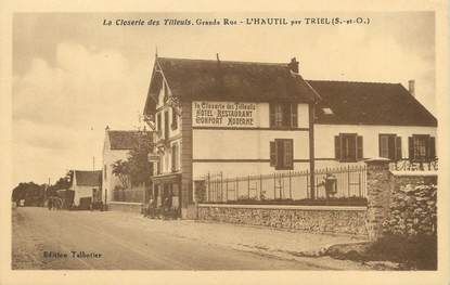 / CPA FRANCE 78 "L'Hautil, closerie des tilleuls, grande rue"