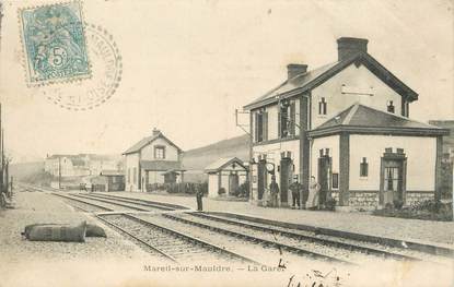 / CPA FRANCE 78 "Mareil sur Mauldre, la gare"