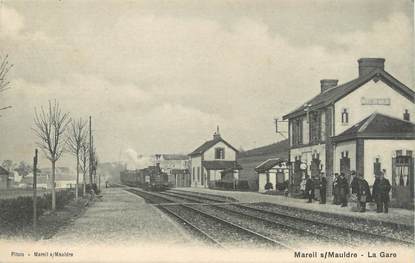 / CPA FRANCE 78 "Mareil sur Mauldre, la gare "