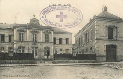 / CPA FRANCE 78 "Maule, hôtel de ville"