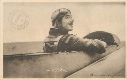 CPA AVIATEUR PEGOUD