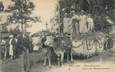CPA FRANCE 38 "Sillans, fête annuelle 1922, le char des moissonneurs"