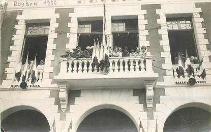 CARTE PHOTO FRANCE 38 "Roybon, 1936"