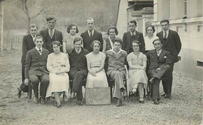 CARTE PHOTO  FRANCE   38 "Saint Clair de la Tour, 1934"