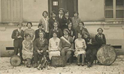  CARTE PHOTO  FRANCE   38 "Saint Clair de la Tour, 1927"