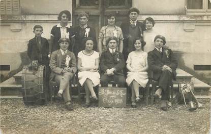  CARTE PHOTO  FRANCE   38 "Saint Clair de la Tour, 1928"