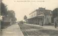 CPA FRANCE 38 "Saint Marcellin, la gare" / TRAIN