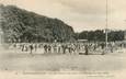 CPA FRANCE 38 "Saint Marcellin, grand concours de boules à l'Esplanade en aôut 1902"