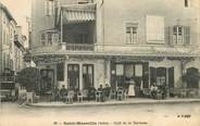 38 Isere CPA FRANCE 38 "Saint Marcellin, Café de la Terrasse"