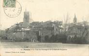 84 Vaucluse CPA FRANCE 84 "Pernes, la tour de l'Horloge et le clocher des Augustins"