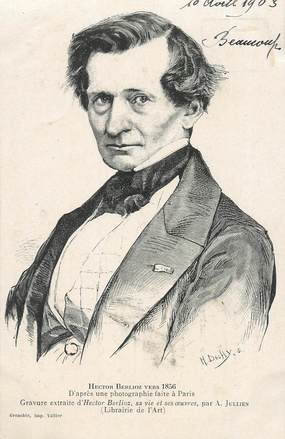  CPA MUSIQUE /  BERLIOZ /  Grenoble Fêtes du centenaire d'Hector Berlioz, 1903