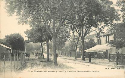 CPA FRANCE 78 "Maisons Laffitte, avenue Mademoiselle Duménil"