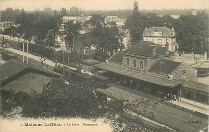 CPA FRANCE 78 "Maisons Laffitte, la Gare"   / TRAIN