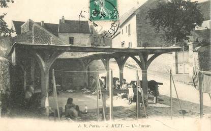 CPA FRANCE 78 "Mézy, un Lavoir"