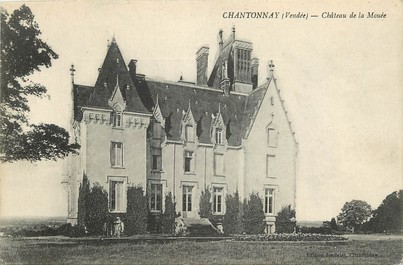 CPA FRANCE 85 "Chantonnay, château de la Mouée"