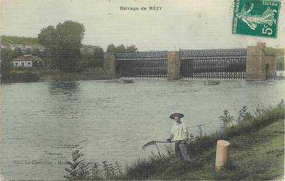 CPA FRANCE 78 "Mézy, le Barrage"