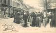 CPA FRANCE 78 "Mantes, Place de la République, le marché"