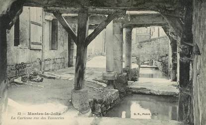 CPA FRANCE 78 "Mantes, Rue des Tanneries"